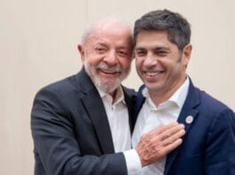 Kicillof mantuvo encuentros con Lula da Silva y Pedro Sánchez en la cumbre de progresistas en España