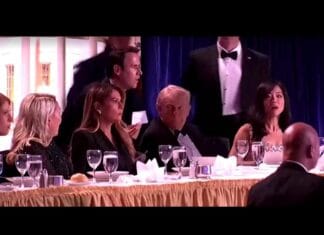 Evacúan a Trump de una cena tras amenaza de seguridad en Washington