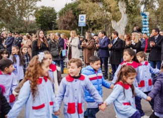 Santa Lucía celebró el 25 de Mayo con el tradicional desfile de los jardines municipales