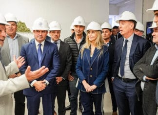 Karina Milei llegó a San Juan, recorrió una calera y estará en la Expo Minera