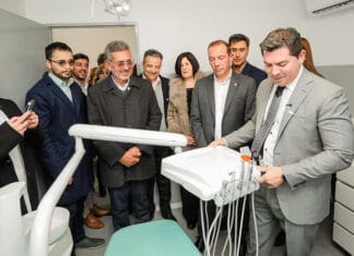 Orrego inauguró en Caucete la remodelación de un centro de salud para dar más servicios y atención a los vecinos