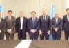 Orrego recibió a gobernadores y firmó convenios con Santa Fe y Mendoza para potenciar industria y seguridad