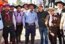 El Intendente Orrego estuvo en el aniversario de los Troperos de Santa Lucía