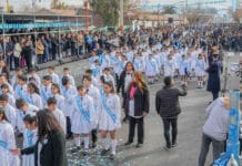 Más de 25.000 personas vibraron en Chimbas con una histórica Promesa de Lealtad a la Bandera