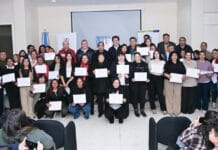 San Juan: entregaron certificados de la Escuela de Cocina Cookins en el departamento Iglesia