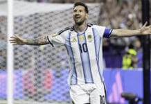 Argentina goleó 3 a 0 a Argelia con un Messi imparable