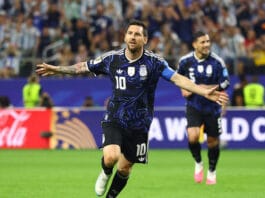 Argentina venció 3 a 1 a Jordania y terminó primero en su grupo