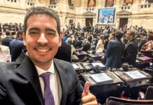 Ravier brindó su primer mensaje como vocero presidencial: "Trataré de aportar un granito de arena"