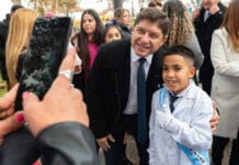 Promesa de Lealtad a la Bandera en Santa Lucía