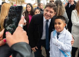 Promesa de Lealtad a la Bandera en Santa Lucía
