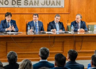 Orrego envió a Diputados un proyecto para impulsar un mega plan de infraestructura para San Juan