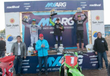 Santa Lucía fue escenario de un gran fin de semana de motocross con la cuarta fecha del Campeonato Argentino