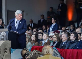 Expo Rural: Nicolás Pino reclamó el fin definitivo de las retenciones y destacó el aporte del campo al país