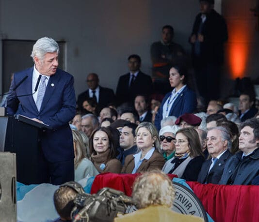 Expo Rural: Nicolás Pino reclamó el fin definitivo de las retenciones y destacó el aporte del campo al país