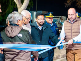El Intendente Miodowsky inauguró la remodelación integral de plaza El Arriero