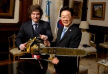 El Presidente Milei recibió a su par de Corea del Sur en la Casa Rosada