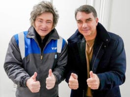 El Presidente Milei llegó a Brasil para apoyar la candidatura de Flávio Bolsonaro