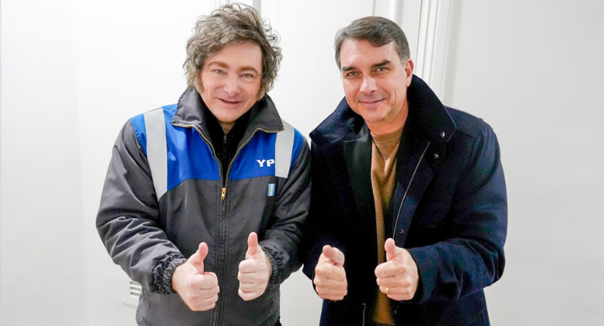 milei-y-flavio-bolsonaro