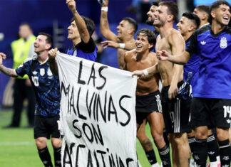 La Casa Blanca respaldó a la Selección Argentina tras la bandera de Malvinas