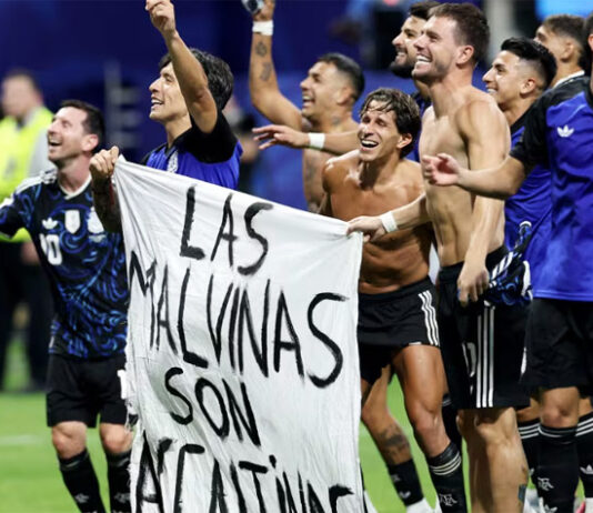 La Casa Blanca respaldó a la Selección Argentina tras la bandera de Malvinas