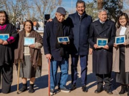 Pocito celebró con emoción los 142 años de su fundación y homenajeó a vecinos destacados