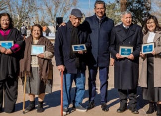 Pocito celebró con emoción los 142 años de su fundación y homenajeó a vecinos destacados