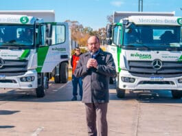 Miodowsky presentó dos nuevas movilidades para fortalecer los servicios en Rivadavia