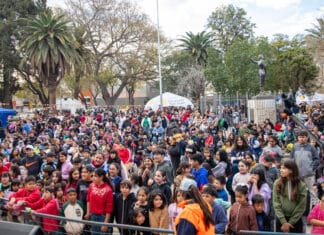 PlazAventura reunió a 1.500 chicos para festejar el Día del Niño en Capital