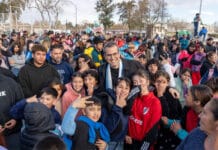 Más de 3.000 personas dieron inicio a los festejos por el Día del Niño en Rawson