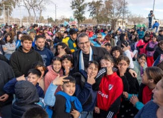 Más de 3.000 personas dieron inicio a los festejos por el Día del Niño en Rawson