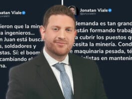 El conocido periodista Jonatan Viale aseguró que "la minería ya mueve a San Juan"