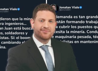 El conocido periodista Jonatan Viale aseguró que "la minería ya mueve a San Juan"