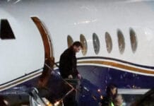 Messi llegó a Rosario para despedir a su padre