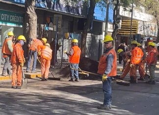 Plan 50 Cuadras: la Intendenta Susana Laciar destacó que la pavimentación ya alcanzó un 40% de avance