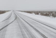 Alertan por nevadas y hielo en rutas que conducen a Iglesia y Calingasta