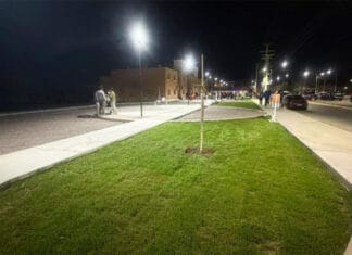 Rivadavia culminó una semana de obras con la inauguración de 4 nuevos espacios en barrio Del Bono Green