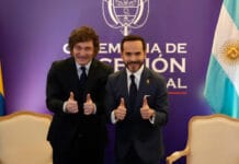Milei se reunió en Colombia con Abelardo de la Espriella antes de su asunción presidencial