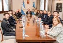 Orrego selló una alianza con Unicef para fortalecer la protección integral de niñas, niños y adolescentes