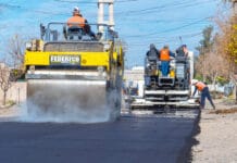 Con fondos propios, Rawson puso en marcha un plan de pavimentación y recuperación de sus calles
