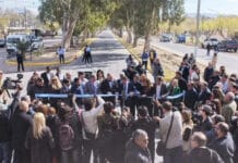 Más de 13.000 metros cuadrados de calles renovadas en Rivadavia
