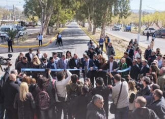 Más de 13.000 metros cuadrados de calles renovadas en Rivadavia