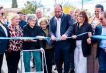 Rivadavia inauguró la repavimentación de calle Reconquista