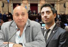 Escándalo por un nombramiento: Peluc y Fullone fueron abucheados a la salida del Congreso