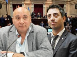 Escándalo por un nombramiento: Peluc y Fullone fueron abucheados a la salida del Congreso