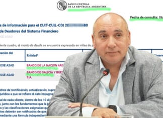 El Diputado José Peluc figura en el BCRA como moroso insolvente: debe al Banco Nación y al Banco Galicia