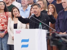Kicillof encabezó en Avellaneda el encuentro nacional de Movimiento Derecho al Futuro