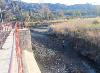 Hidráulica terminó trabajos en las compuertas del Dique Pachimoco