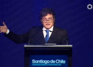 El Presidente Milei reivindicó el derrocamiento de Allende, criticó a Pedro Sánchez y a Macri