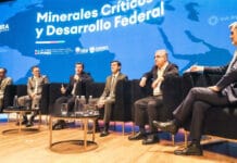 Orrego expuso sobre el potencial minero de San Juan en un foro incondicional