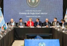 Orrego encabezó el cierre del encuentro federal de Seguridad